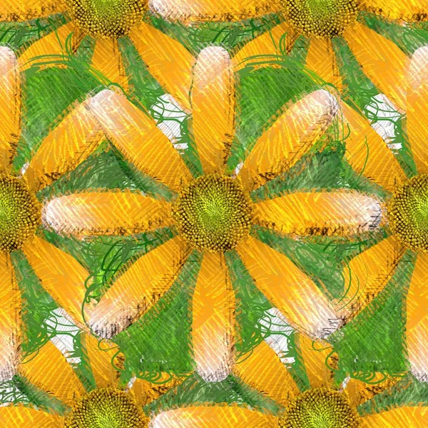 Dağınık tarzda çiçek çizim, grungy arka plan.