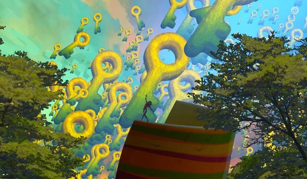 Bahçedeki Noel ağacı