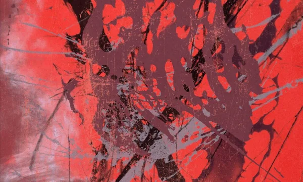 Boya lekeleriyle soyut arkaplan