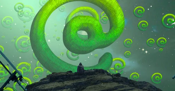 doğal soyut galaksi uzay arka plan