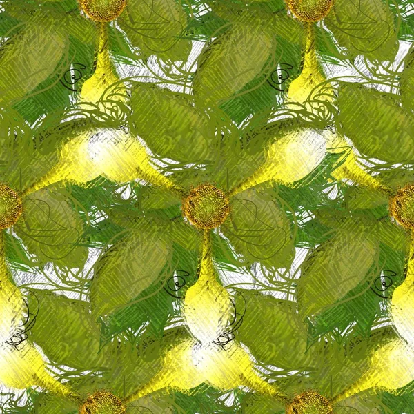 sorunsuz geçmiş sarı yaprakları ile.