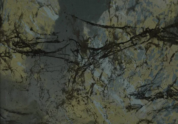 Metin için yeri olan boya lekeleriyle soyut arkaplan