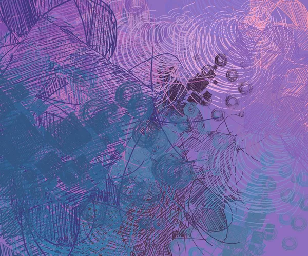 grunge elemanları ve metin için alan ile soyut arka plan