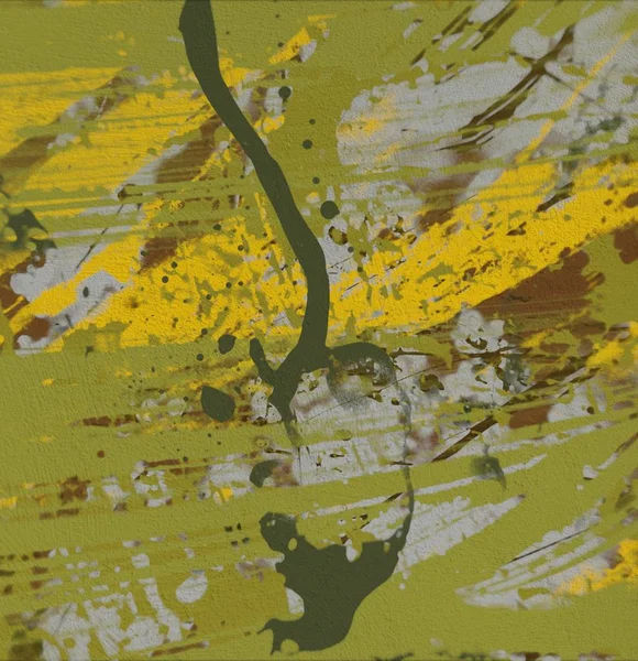 Metin için yeri olan boya lekeleriyle soyut arkaplan  