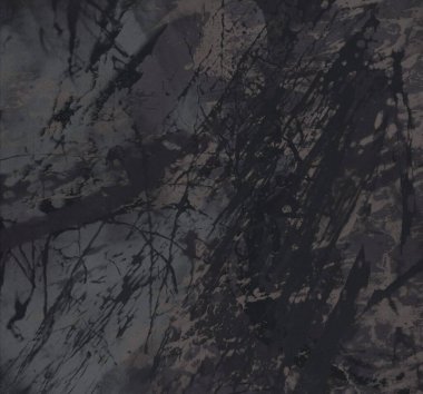 Metin için yeri olan boya lekeleriyle soyut arkaplan