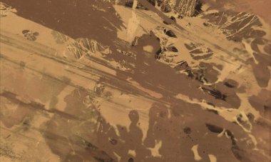 Metin için yeri olan boya lekeleriyle soyut arkaplan   