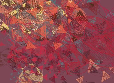 grunge elemanları ve metin için alan ile soyut arka plan