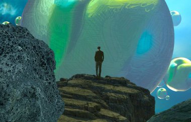 havuzda güzel kadın