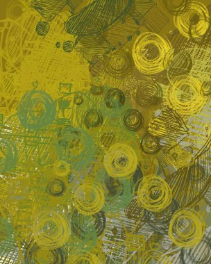 Metnin için alanı olan soyut arkaplan