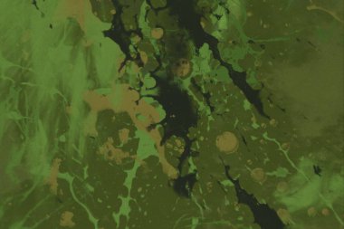 Metin için yeri olan boya lekeleriyle soyut arkaplan