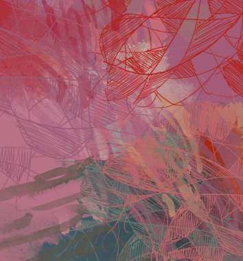 Farklı renk kalıplarına sahip soyut grunge arkaplanı 