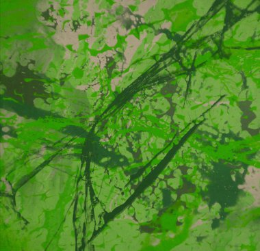 Arkaplanda soyut renkli lekeler