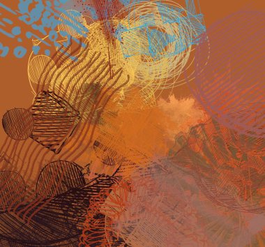 Metnin için alanı olan soyut arkaplan