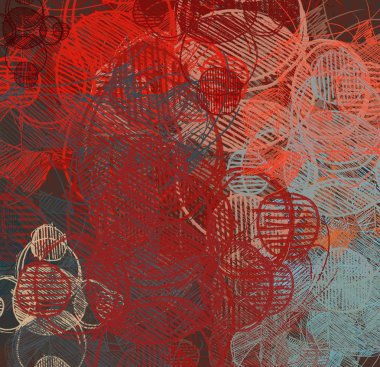 Farklı renk kalıplarına sahip soyut grunge arkaplanı 