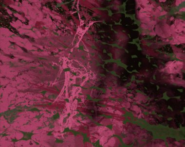 Arkaplanda soyut renkli lekeler              