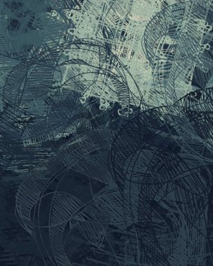 Farklı renk kalıplarına sahip soyut grunge arkaplanı 