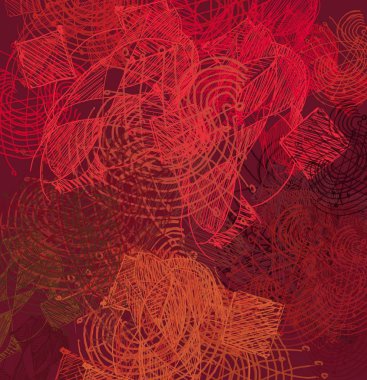 kırmızı yaprakları ile renkli arka plan