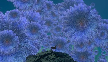 Metin için alanı olan soyut arkaplan