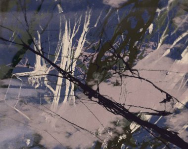 Boya lekeleriyle soyut arkaplan 