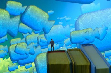 mavi ve beyaz arkaplan