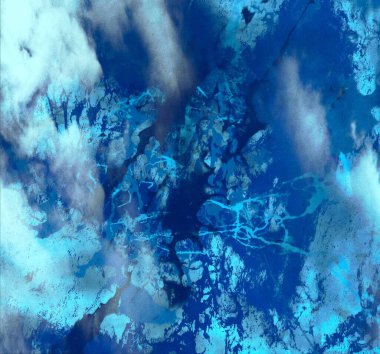 metin için alan ile arka planda soyut renkli lekeler  