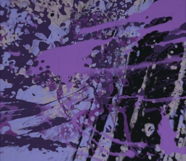 Metin için yeri olan boya lekeleriyle soyut arkaplan  