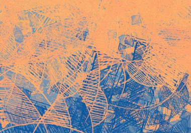 Farklı renk kalıplarına sahip soyut grunge arkaplanı 