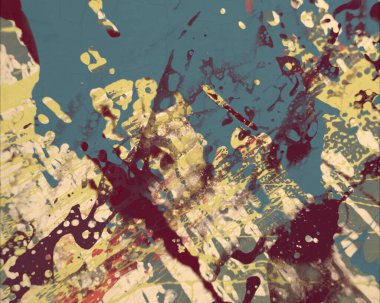 Boya lekeleriyle soyut arkaplan 