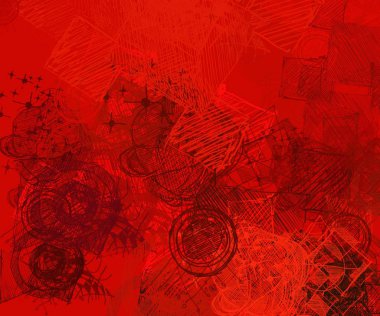 Farklı renk kalıplarına sahip soyut grunge arkaplanı 