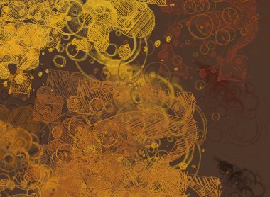 Farklı renk kalıplarına sahip soyut grunge arkaplanı 