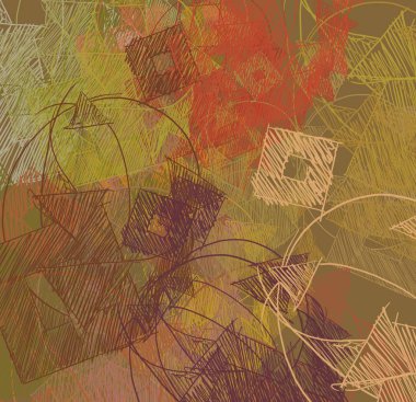 Farklı renk kalıplarına sahip soyut grunge arkaplanı 