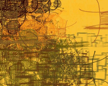 Farklı renk kalıplarına sahip soyut grunge arkaplanı 