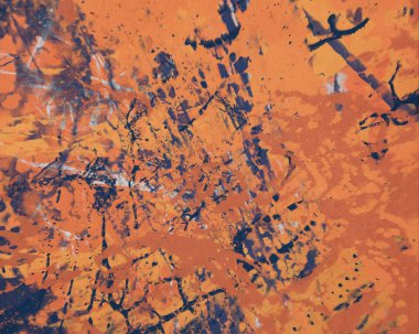 Metin için yeri olan boya lekeleriyle soyut arkaplan