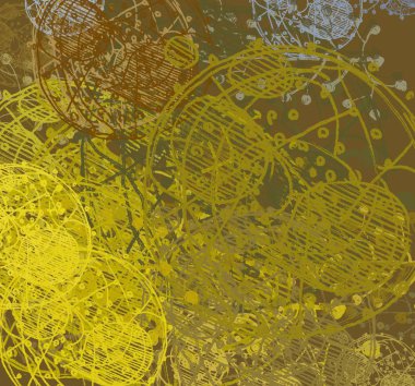 Çiçekli grunge arkaplanı