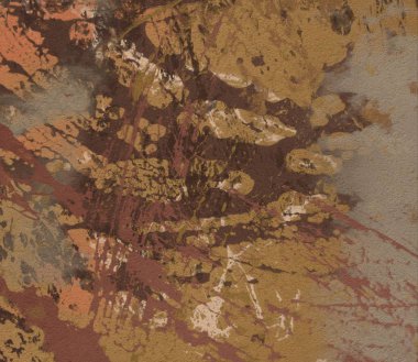 metin için alan ile arka planda soyut renkli lekeler