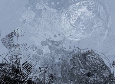 boşluklu soyut fraktal arkaplan