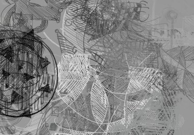 Cam ile soyut arkaplan