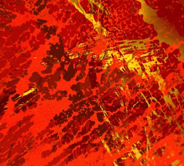 Metin için yeri olan boya lekeleriyle soyut arkaplan 