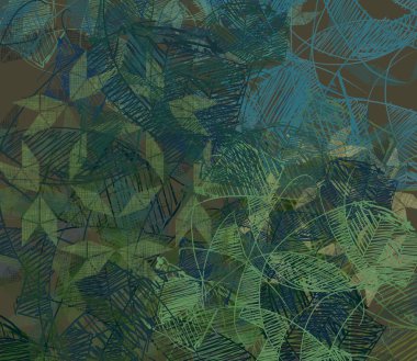 Yeşil yapraklı arkaplan