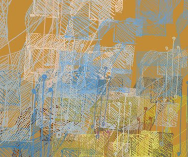 Farklı renk kalıplarına sahip soyut grunge arkaplanı 