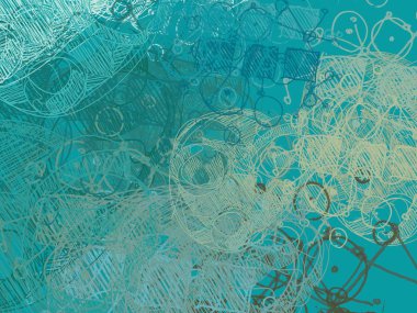 Farklı renk kalıplarına sahip soyut grunge arkaplanı 