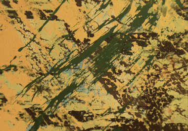 metin için alan ile arka planda soyut renkli lekeler