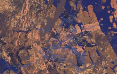 Metin için yeri olan boya lekeleriyle soyut arkaplan     