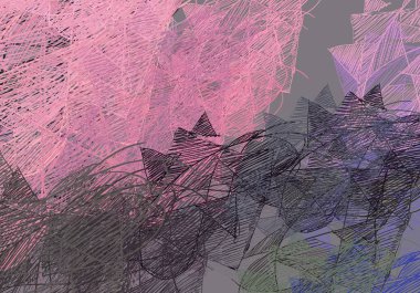 Farklı renk kalıplarına sahip soyut grunge arkaplanı 