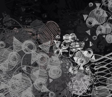 Farklı renk kalıplarına sahip soyut grunge arkaplanı 