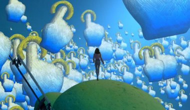 mavi ve beyaz arkaplan