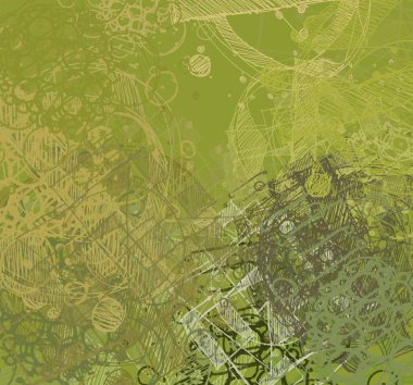 Yeşil yapraklı arkaplan