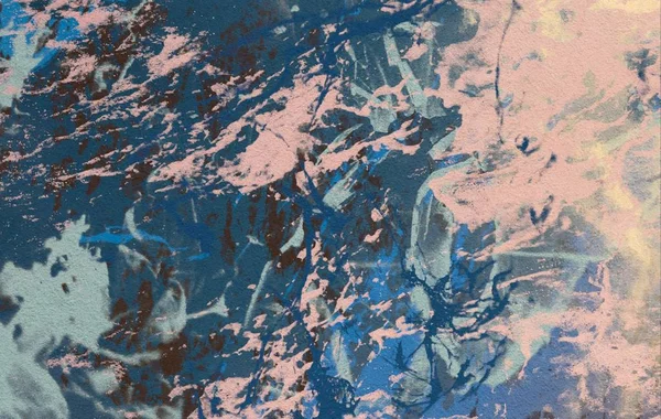 Metin için yeri olan boya lekeleriyle soyut arkaplan 