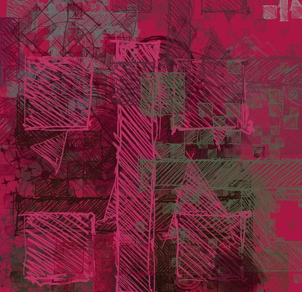 Farklı renk kalıplarına sahip soyut grunge arkaplanı 