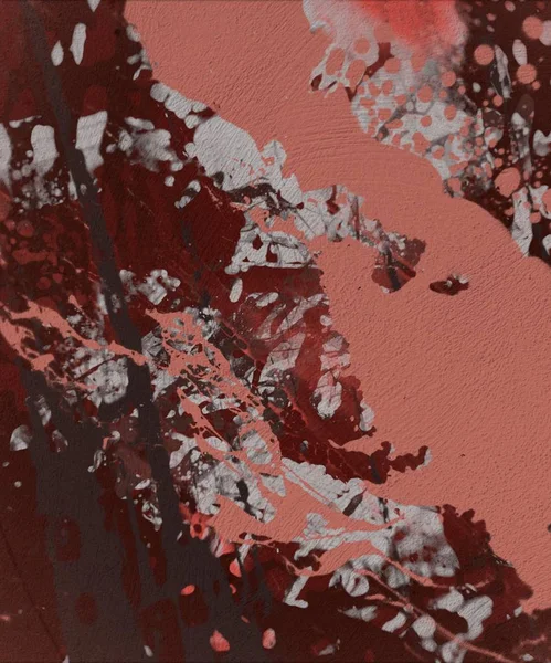 Metin için yeri olan boya lekeleriyle soyut arkaplan